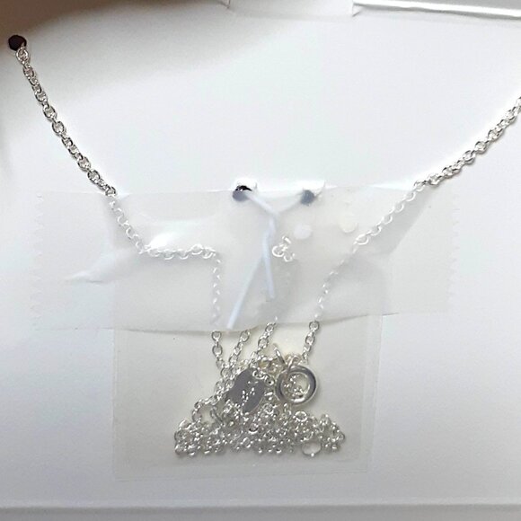 NWT Disney Two-Tone Fine Silver-Plated "Bowtiful" Minnie Mouse Pendant Necklace - Picture 5 of 5